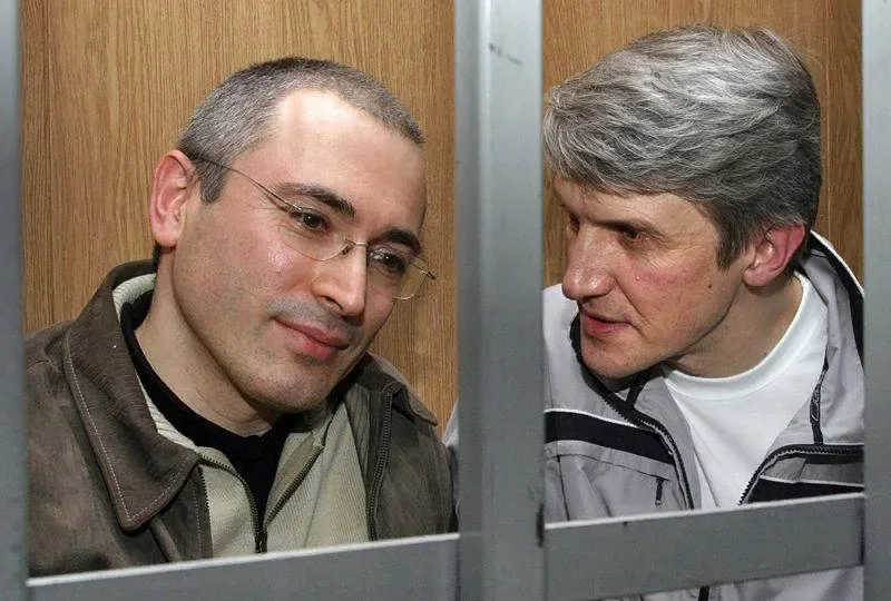 Михаил Ходорковский и Платон Лебедев