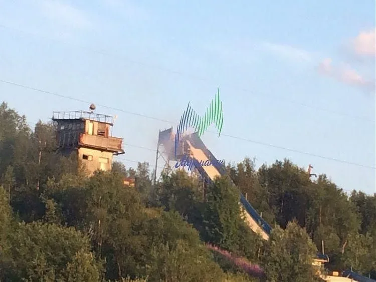 Очевидцы засняли момент пожара в июле 2018 года