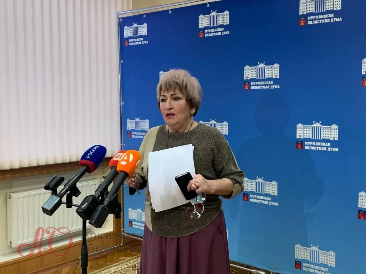 Депутат Мурманской областной Думы Надежда Максимова
