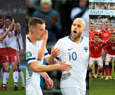 NORDIC EURO-2021: Дания – Финляндия, Бельгия – Россия