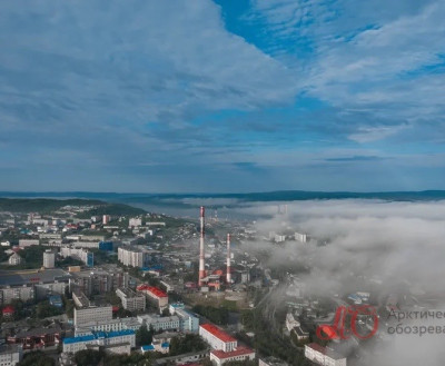ФОТО ДНЯ: Мурманск и туман