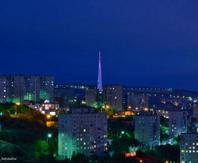 ФОТО ДНЯ: Ночные огни возвращаются в Мурманск