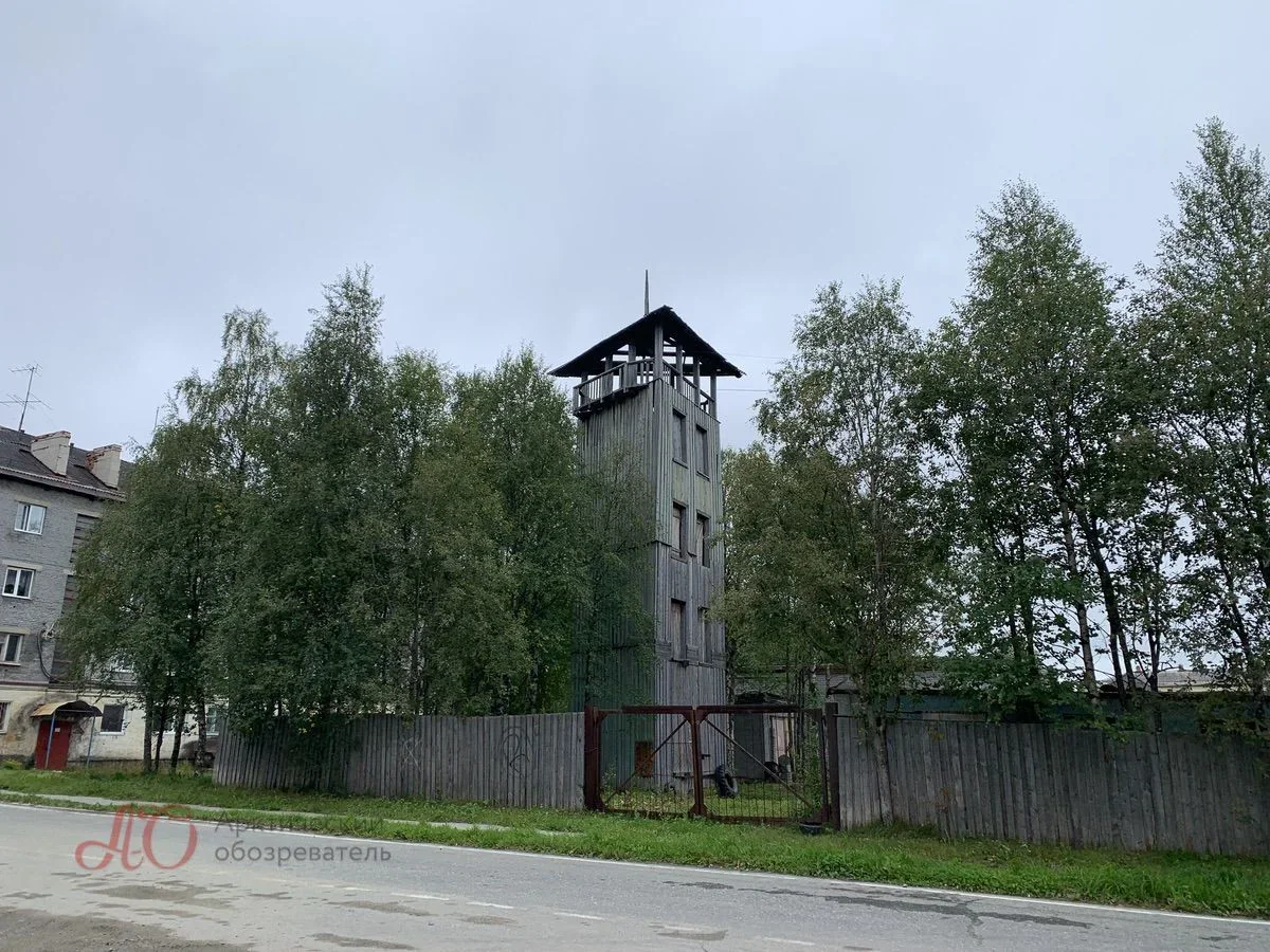 Тренировочная пожарная каланча. Или – арт-объект?