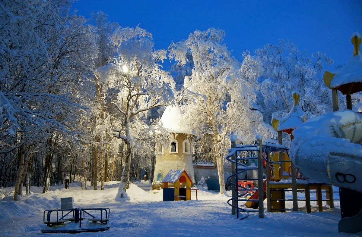 ФОТО ДНЯ: Городской парк имени Сергея Ефимовича Бровцева, Мончегорск