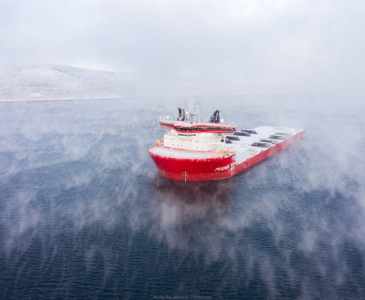 ФОТО ДНЯ: Арктическое транспортное судно Pugnax