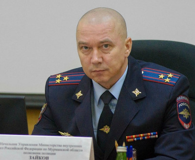 Начальник УМВД России по Мурманской области Виталий Зайков освобождён от должности