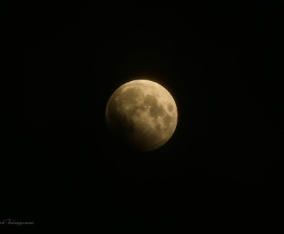 ФОТО ДНЯ: Луна над Мурманском