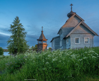 ФОТО ДНЯ: Никольская церковь в селе Ковда