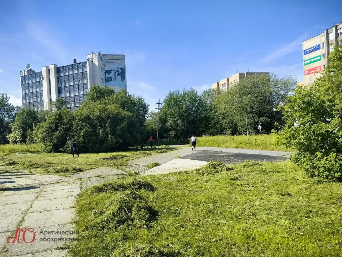 &nbsp;На бывшей детской площадке у Сбера уже пахнет свежим сеном&nbsp;