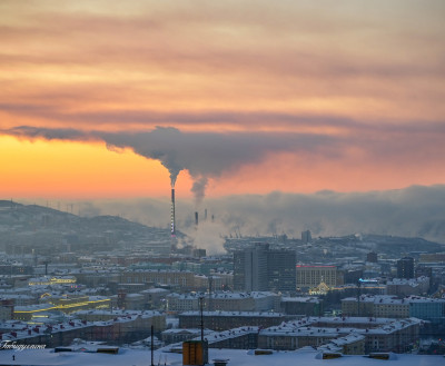 ФОТО ДНЯ: Когда в Мурманске холодно...