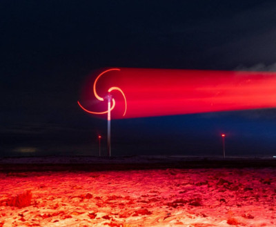 ФОТО НОЧИ: Аудиовизуальный опыт на территории Кольской ВЭС