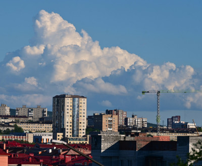ФОТО ДНЯ: Облака на горизонте