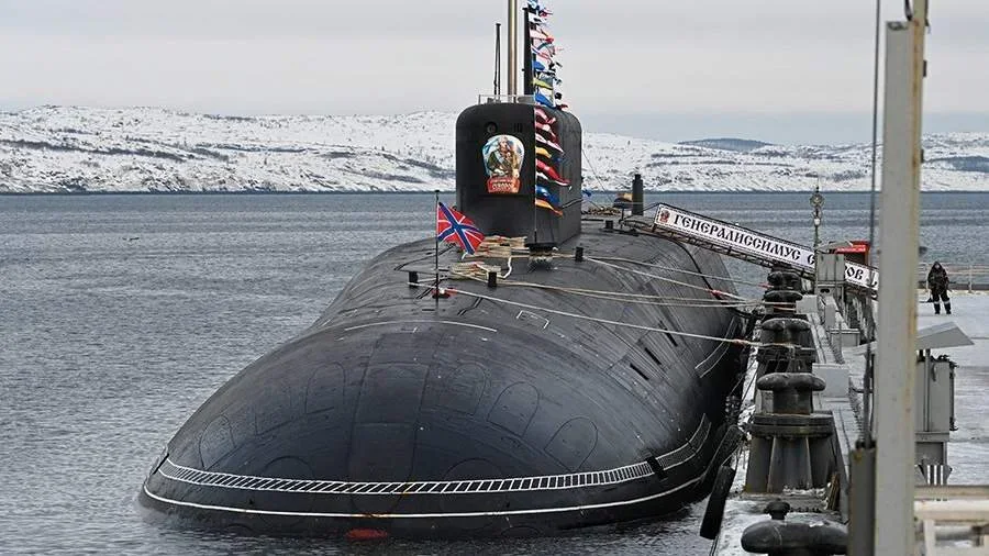 Атомоход «Генералиссимус Суворов» нанес ракетный удар с глубины