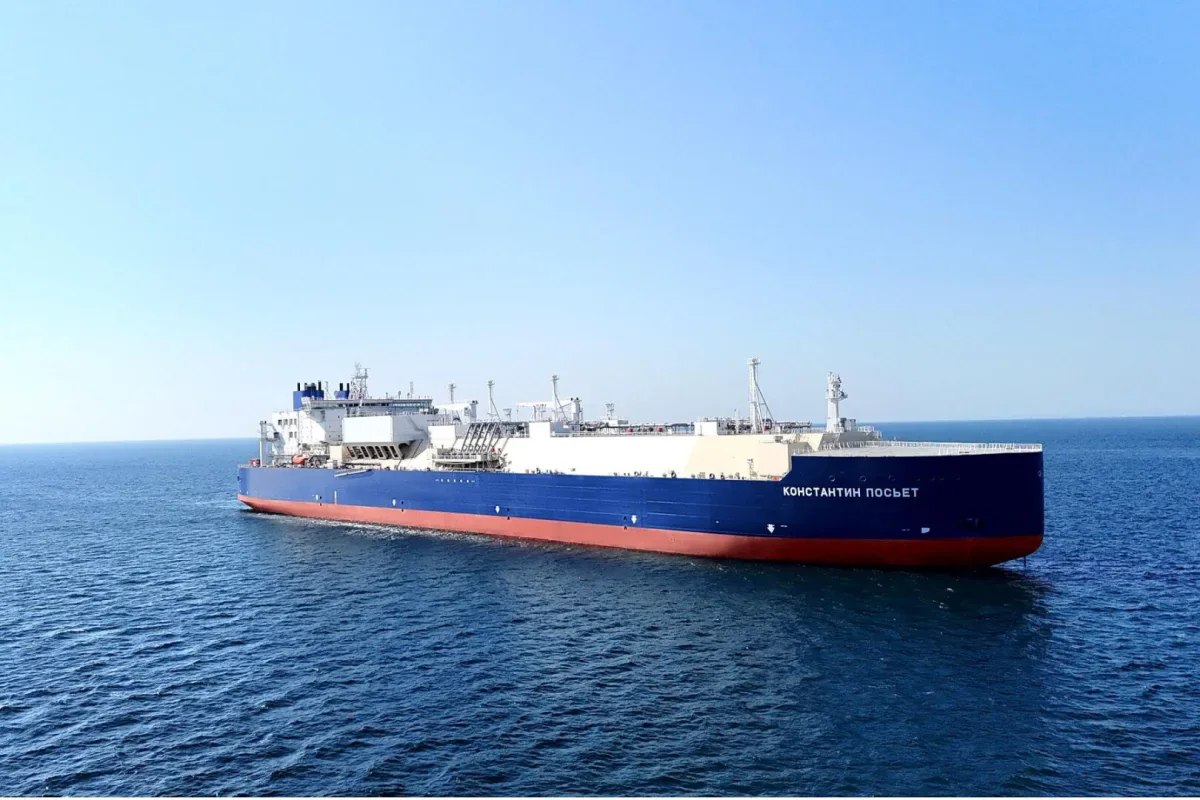 Севморпуть усилили вторым газовозом ледового класса с верфи «Звезда»