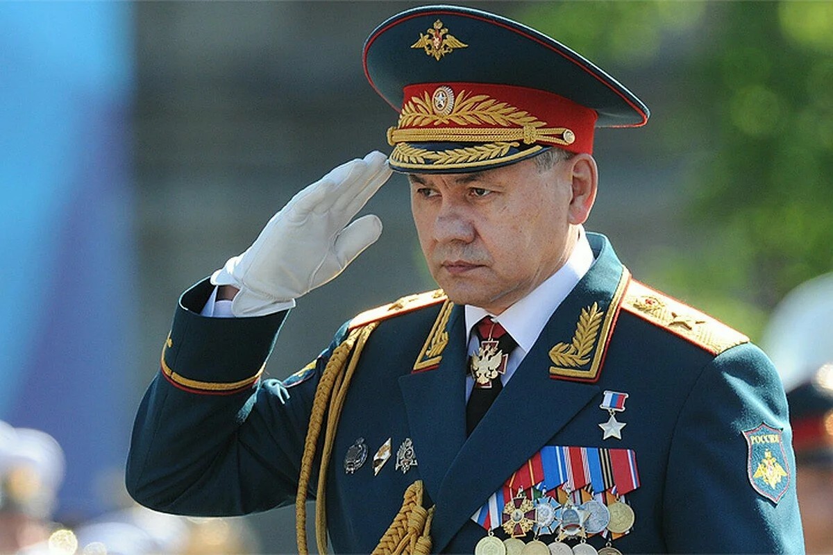 Шойгу об увеличении армии. Министр обороны РФ Шойгу.